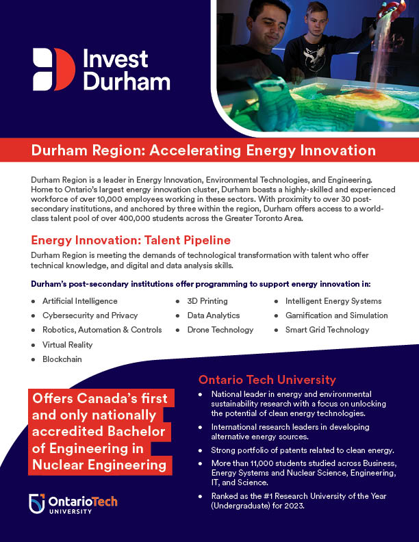 Talent Factsheet: Energy